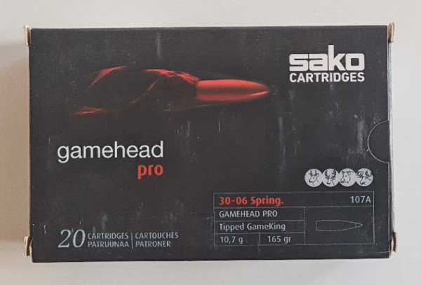 Sako Gamehead Pro .30-06 10,7g/165gr